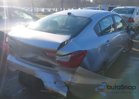 2016 Kia Rio Lx из США, поврежденный, VIN KNADM4A37G6695233